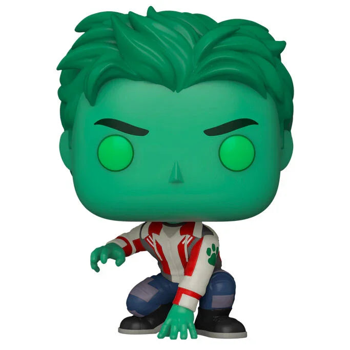 Funko Pop! Titans Beast Boy - Figura da Collezione Vinyl Nerdscape