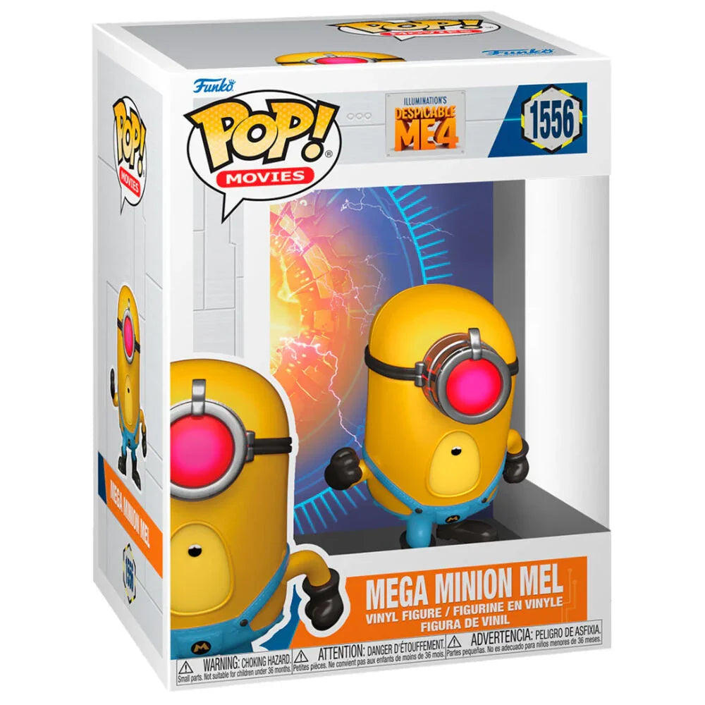Funko Pop! Despicable Me 4 Mega Minion Mel - Figura da Collezione Vinyl Nerdscape