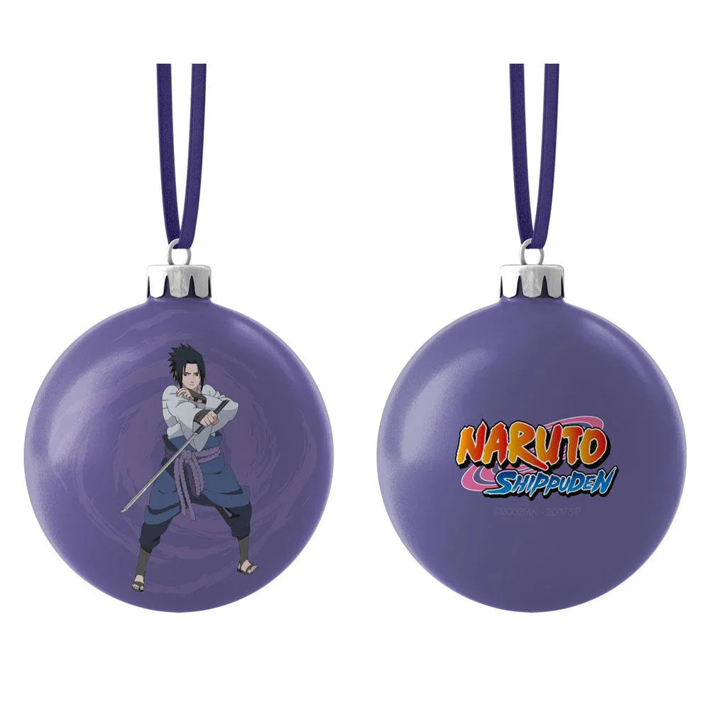 Naruto Shippuden Sasuke christmas ball Nerdscape