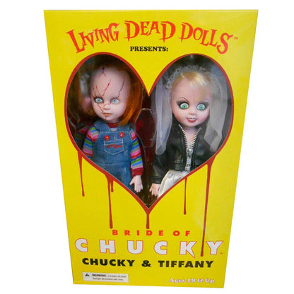 Living Dead Dolls Chucky e Tiffany 25cm Figura da Collezione - Nerdscape