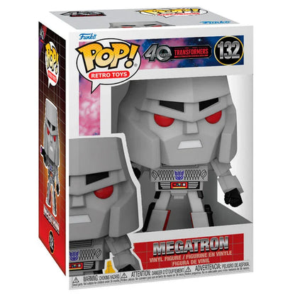 Funko Pop! Transformers Generation 1 Megatron - Figura da Collezione Vinyl Nerdscape