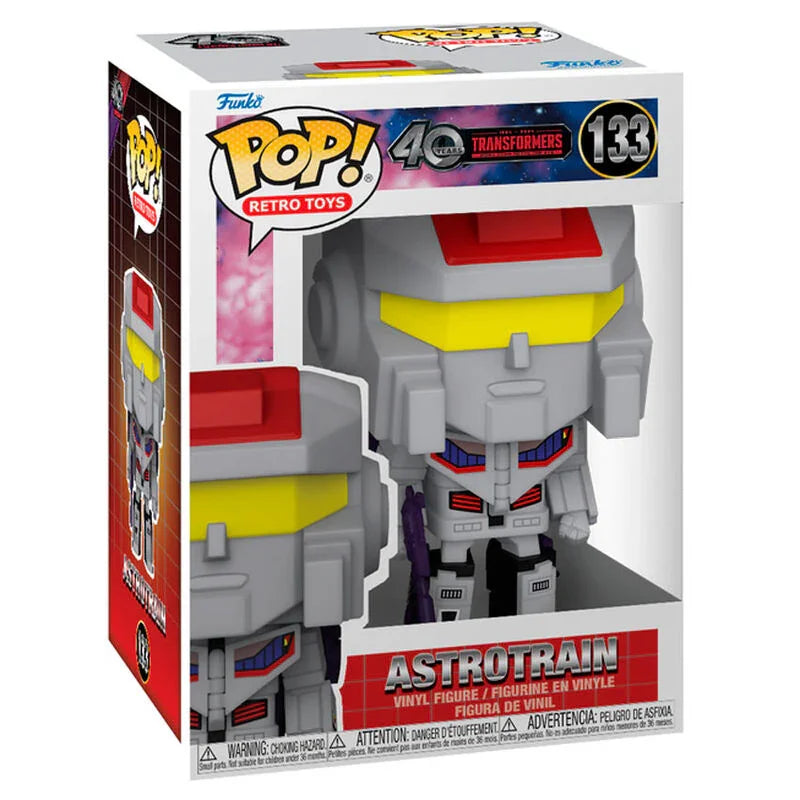 Funko Pop! Transformers Generation 1 Astrotrain - Figura da Collezione Vinyl Nerdscape
