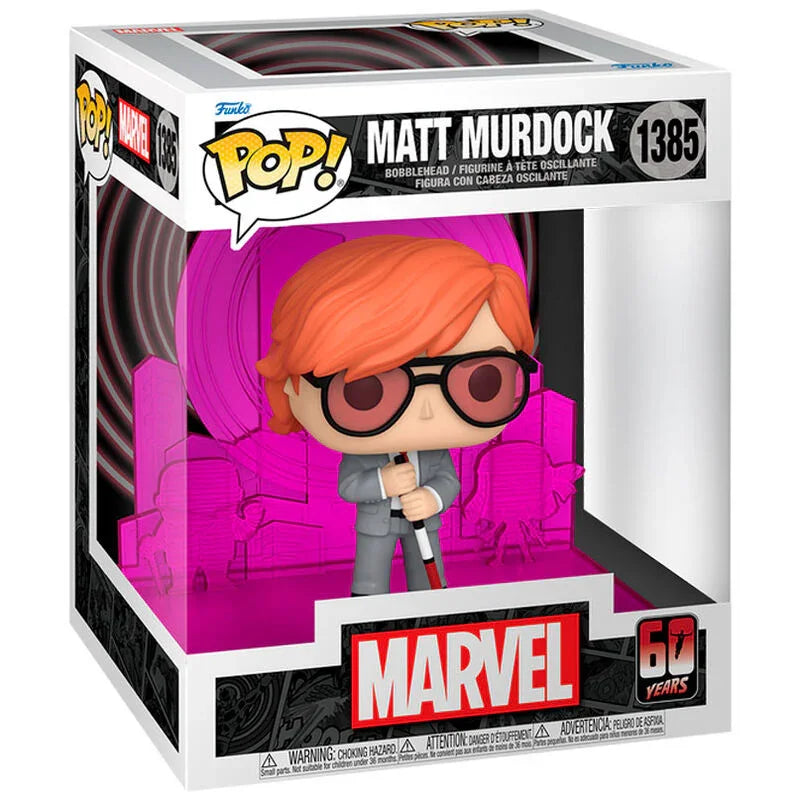 Funko Pop! Marvel Daredevil Matt Murdock - Figura da Collezione Vinyl Nerdscape