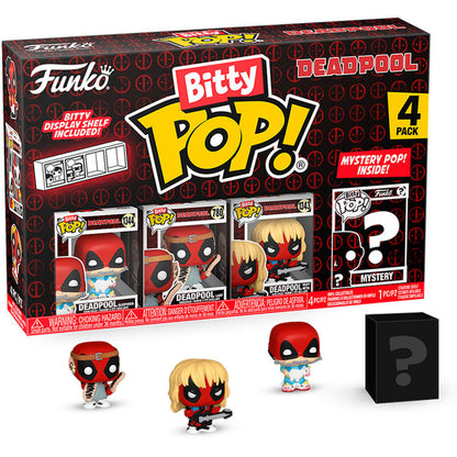 Funko Pop! Deadpool Bitty Pop Marvel - Figura da Collezione Vinyl - Nerdscape Nerdscape