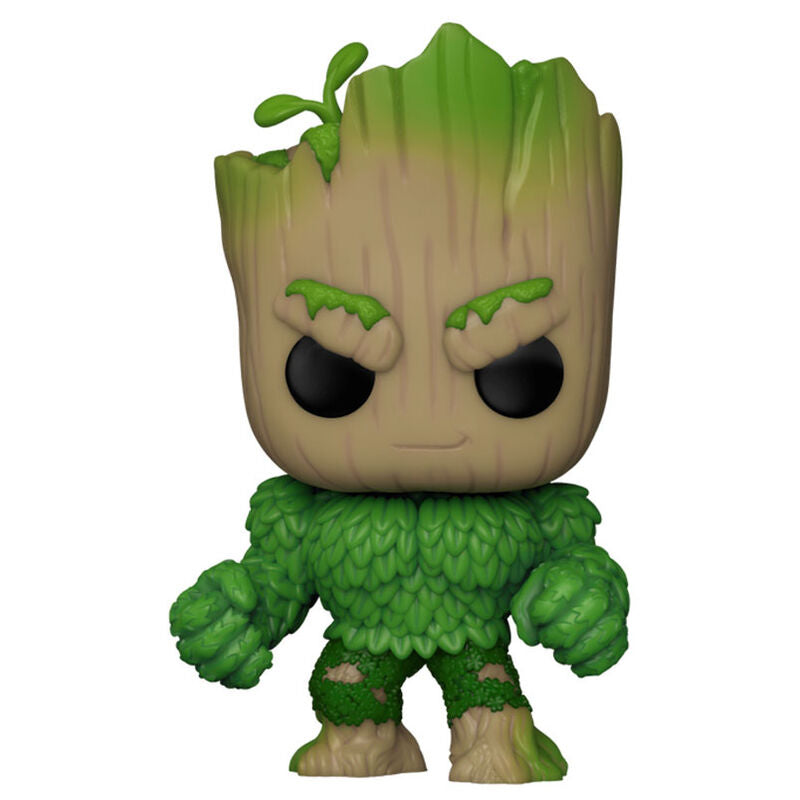 Funko Pop! Marvel We Are Groot - Groot as Hulk - Figura da Collezione Vinyl Nerdscape