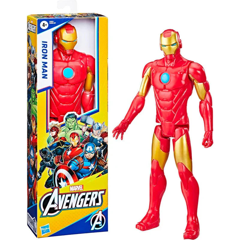 Marvel Avengers Iron Man Titan Hero Deluxe 30cm - Figura da Collezione - Nerdscape Nerdscape
