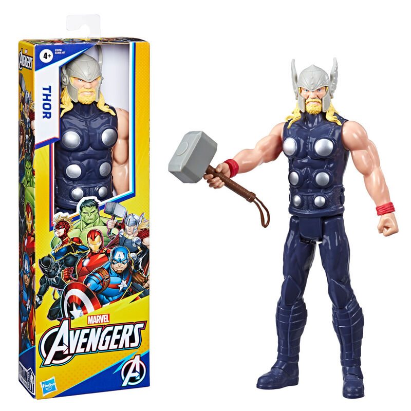 Marvel Avengers Thor Titan Hero Deluxe 30cm - Figura da Collezione - Nerdscape Nerdscape