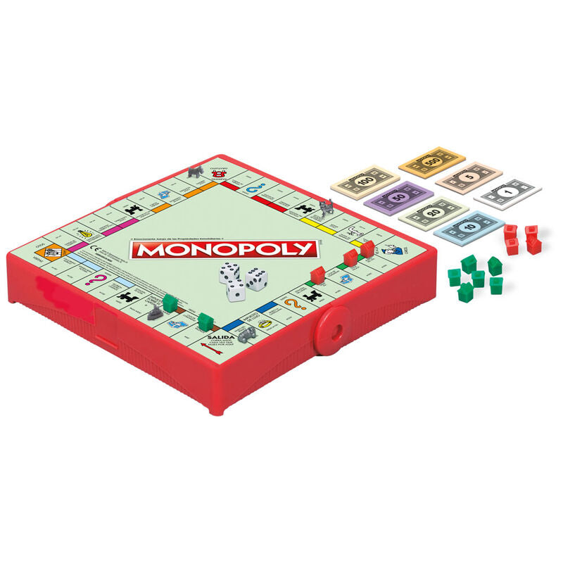 Spanish Grab & Go! Monopoly board game Nerdscape