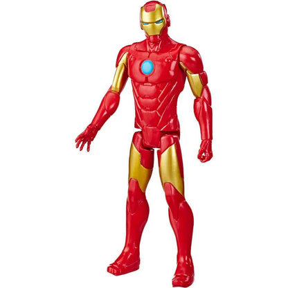 Marvel Avengers Iron Man Titan Hero Deluxe 30cm - Figura da Collezione - Nerdscape Nerdscape