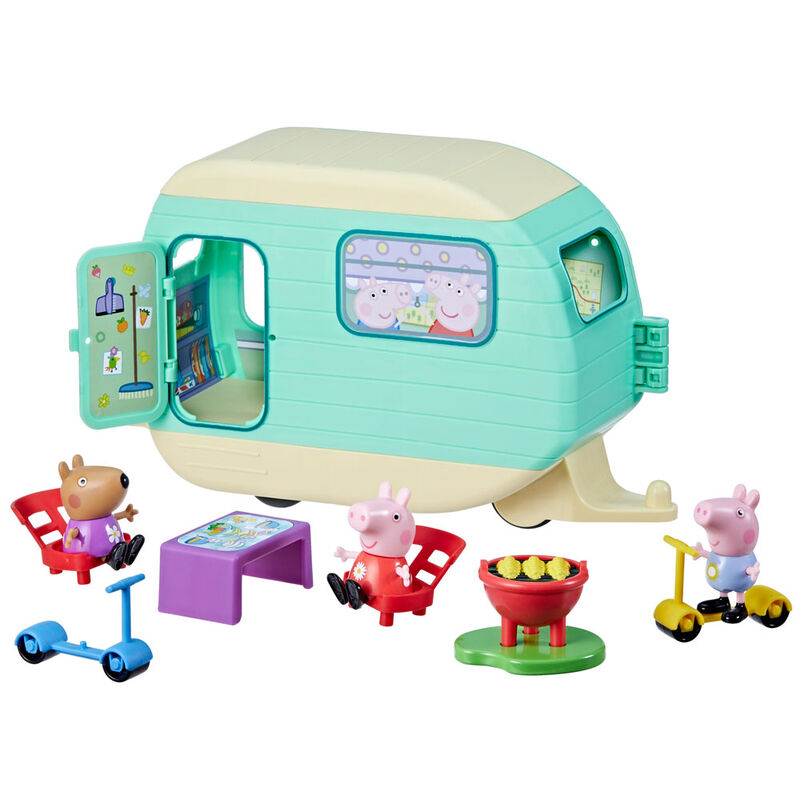 Peppa Pig Caravan Figura da Collezione - Nerdscape Nerdscape
