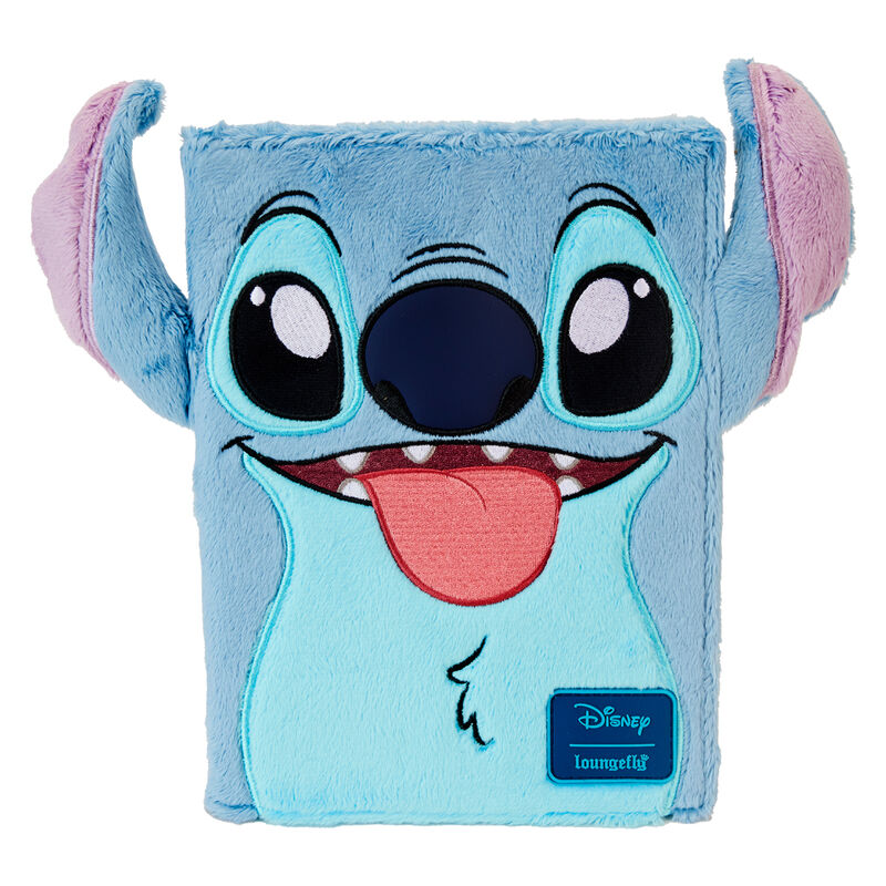 Loungefly Disney Stitch plush journal Nerdscape