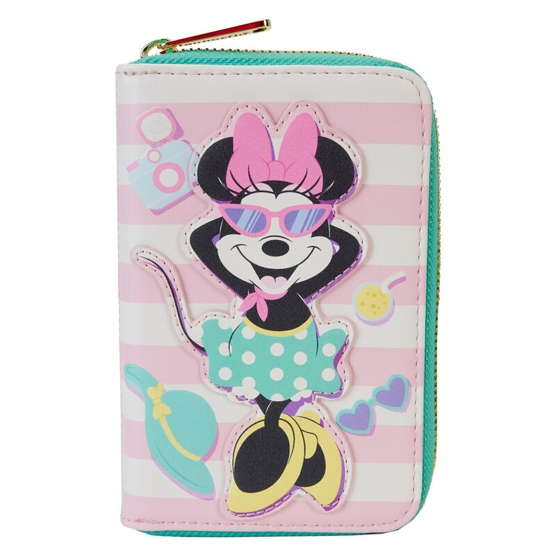 Loungefly Disney Minnie Vacation Style wallet Nerdscape