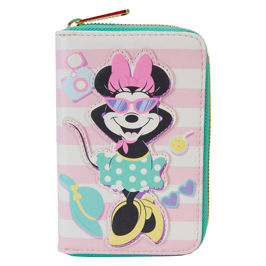 Loungefly Disney Minnie Vacation Style wallet Nerdscape
