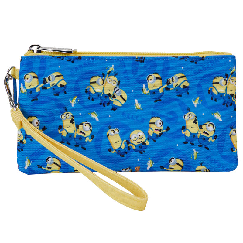 Loungefly Despicable Me Minions nylon zipper wrislet wallet Nerdscape