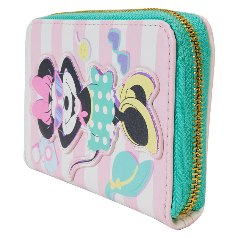 Loungefly Disney Minnie Vacation Style wallet Nerdscape