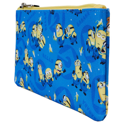 Loungefly Despicable Me Minions nylon zipper wrislet wallet Nerdscape
