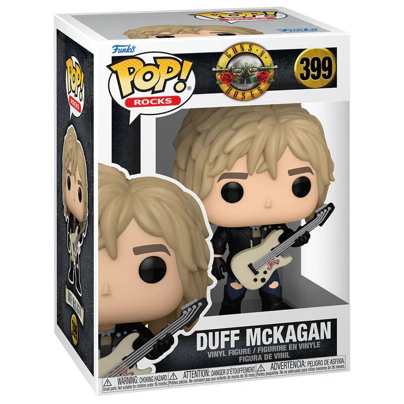 Funko Pop! Guns N' Roses Duff McKagan - Figura da Collezione Vinyl Nerdscape