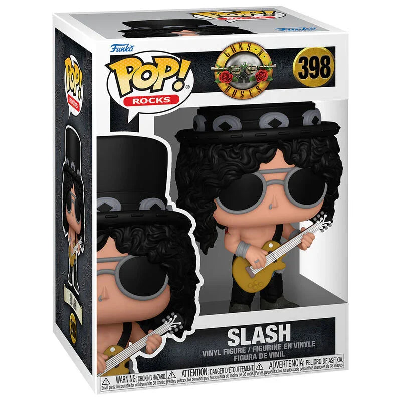 Funko Pop! Guns N' Roses Slash - Figura da Collezione Vinyl Nerdscape