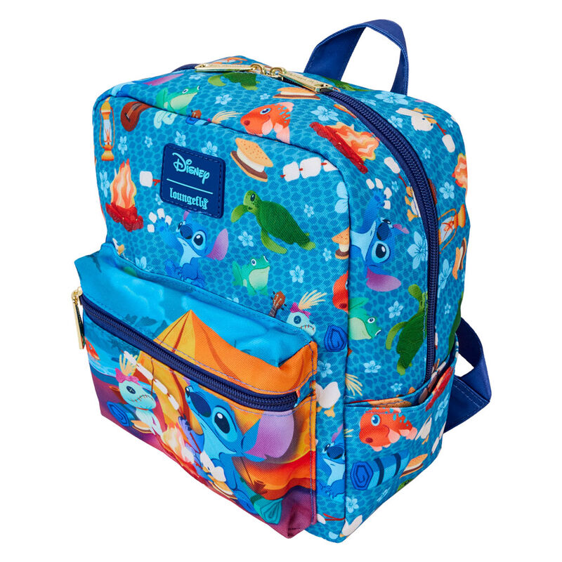 Loungefly Disney Stitch Camping Cuties 24cm Nerdscape