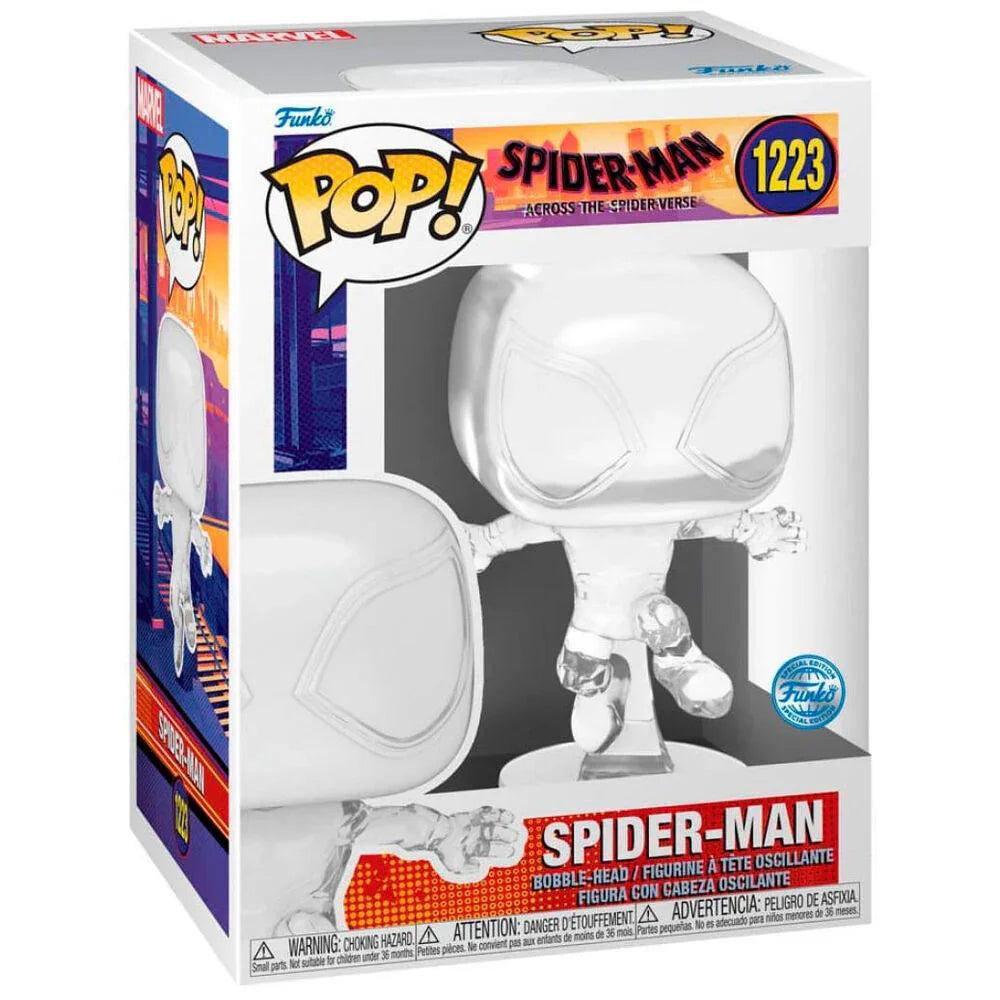 POP figure Marvel Spideman Across The Spiderverse Spider-Man Exclusive Nerdscape