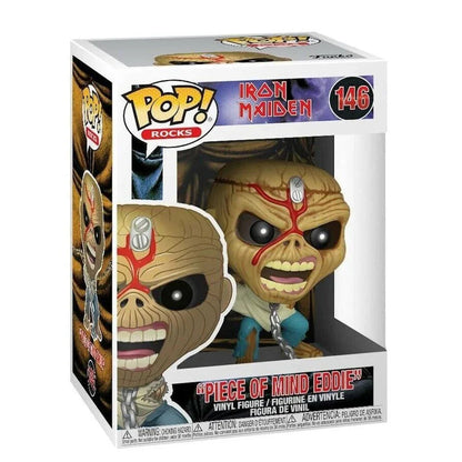 POP figure Iron Maiden Piece Of Mind Skeleton Eddie Nerdscape