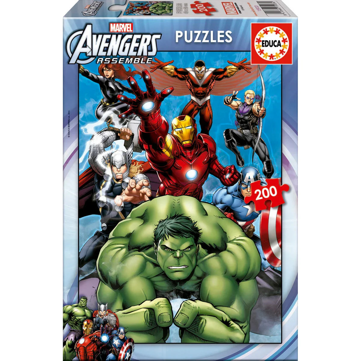 Marvel Avengers puzzle 200pcs Nerdscape
