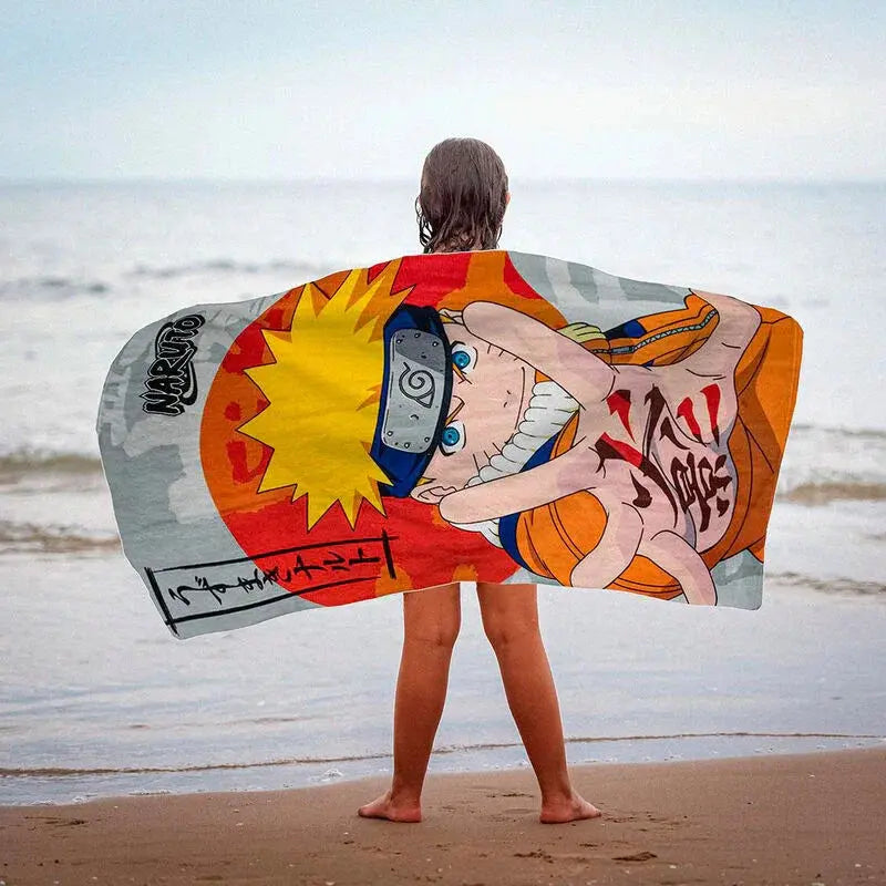 Naruto Shippuden microfibre beach towel Nerdscape