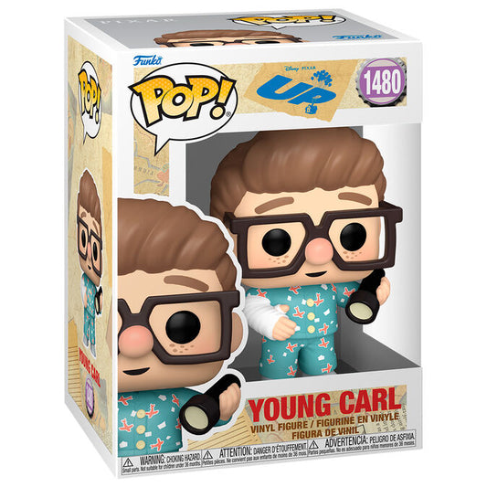 Figurine POP Disney Pixar Là-haut Jeune Carl