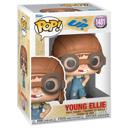 Funko Pop! Disney Pixar UP Young Ellie - Figura da Collezione Vinyl Nerdscape