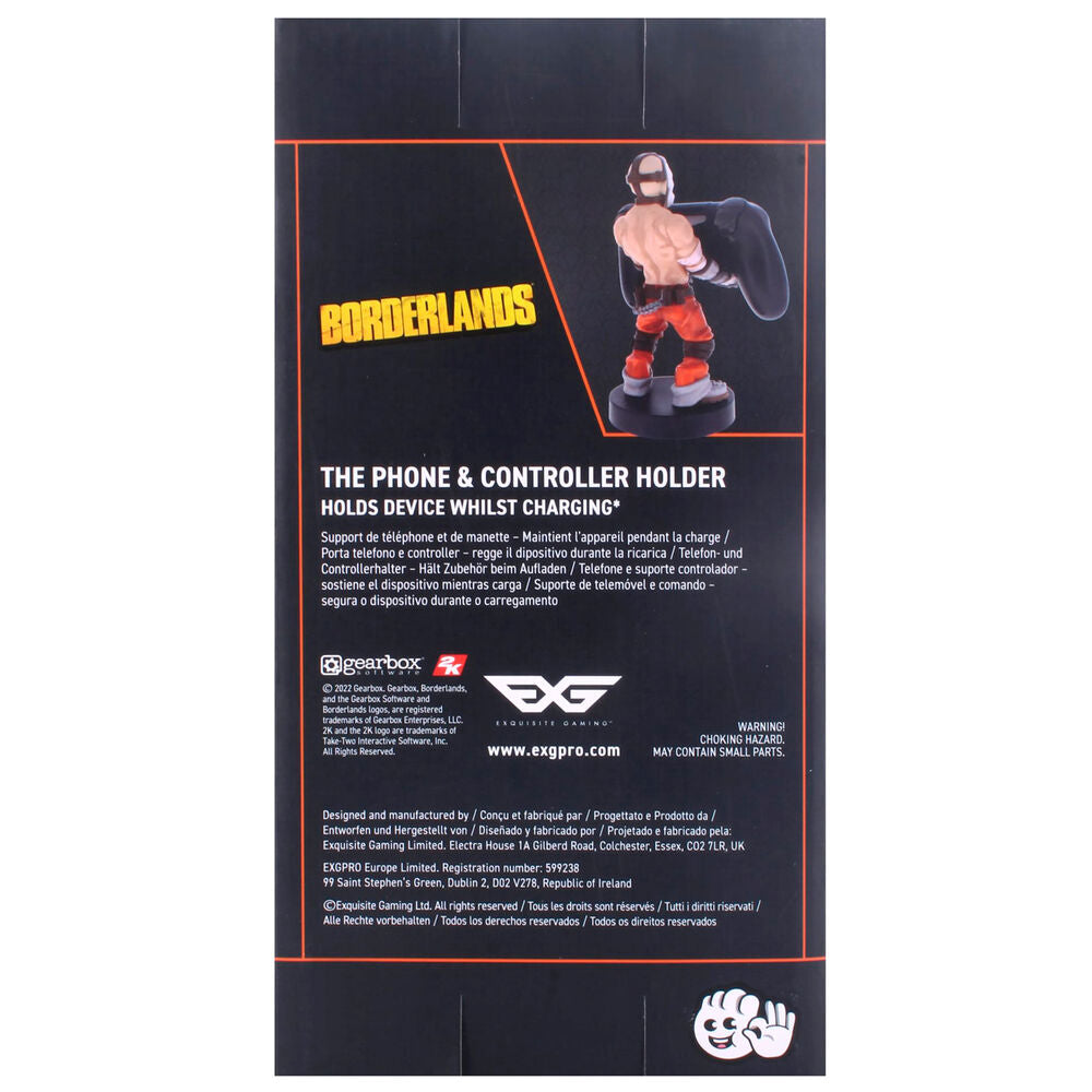 Borderlands Psycho figure clamping bracket Cable guy 21cm Nerdscape