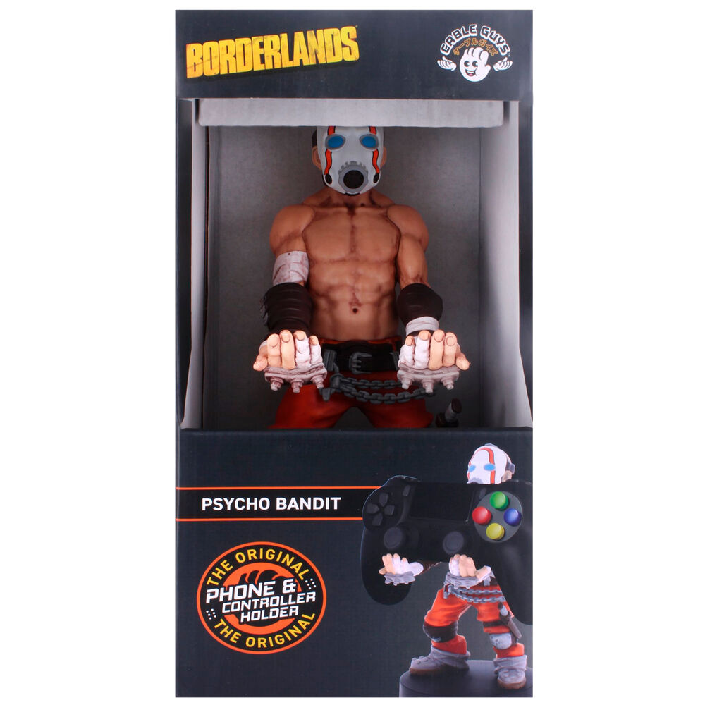 Borderlands Psycho figure clamping bracket Cable guy 21cm Nerdscape