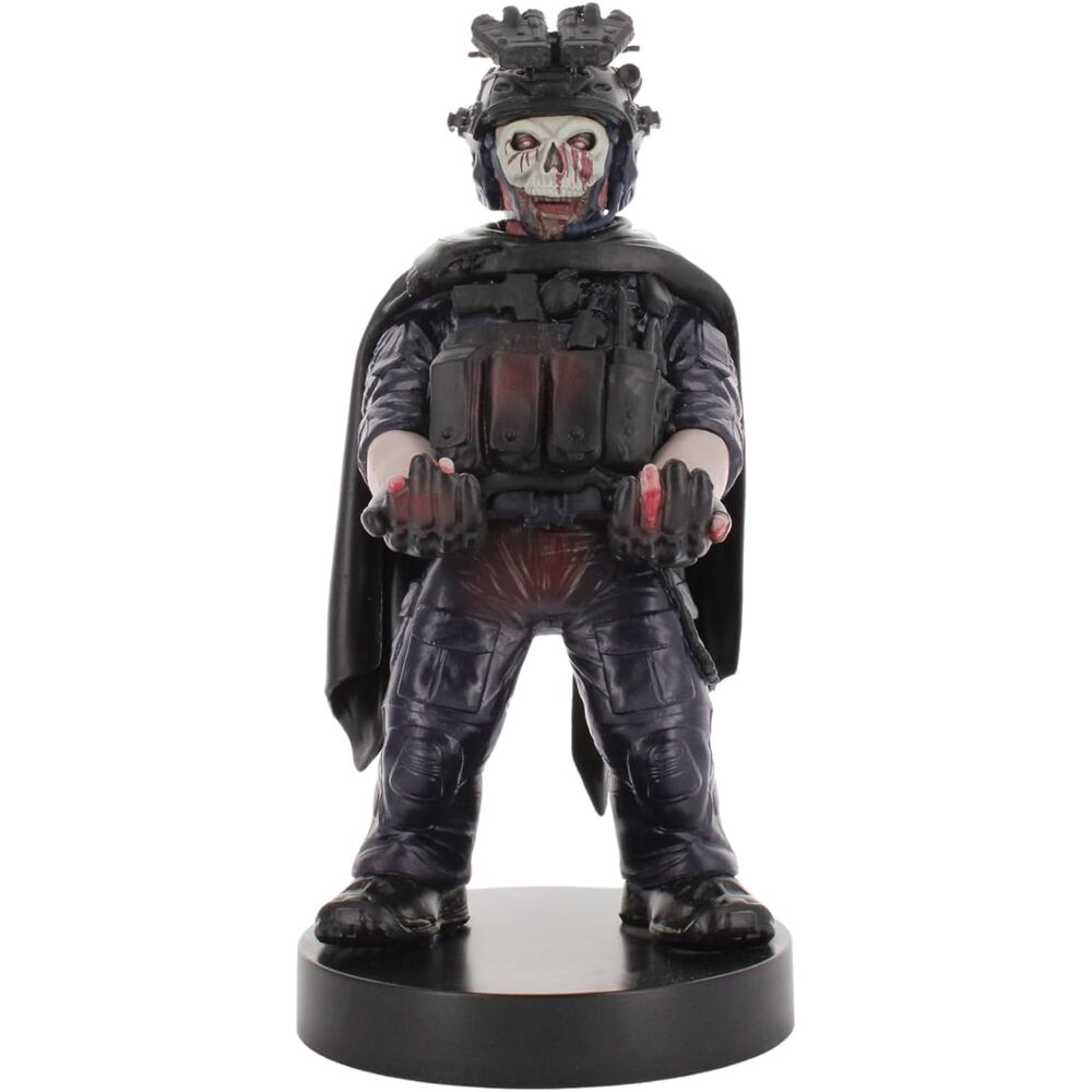 Call of Duty Zombie Ghost figure clamping bracket Cable guy 21cm Nerdscape