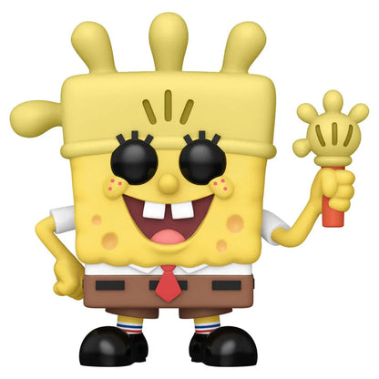 Funko Pop! SpongeBob Glove World - Figura da Collezione Vinyl Nerdscape