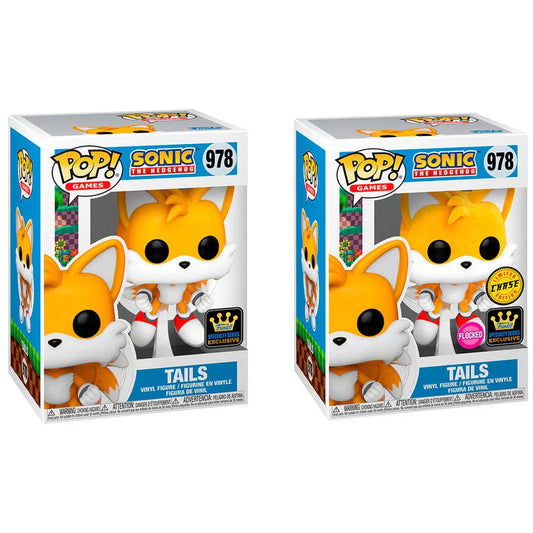 POP figure Sonic The Hedgehog Tails Exclusive 5 + 1 Chase Nerdscape