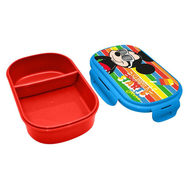 Disney Mickey lunch box + cutlery - Nerdscape