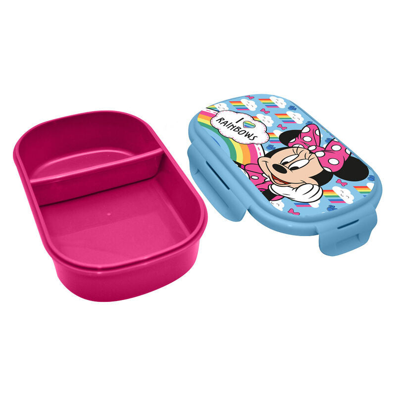 Disney Minnie lunch box + cutlery Nerdscape