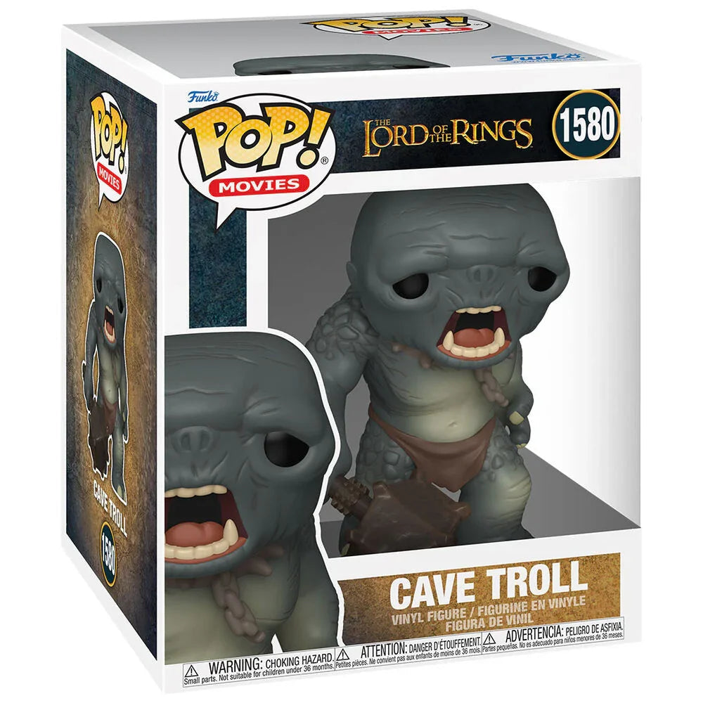 Funko Pop! The Lord of the Rings Cave Troll - Figura da Collezione Vinyl Nerdscape