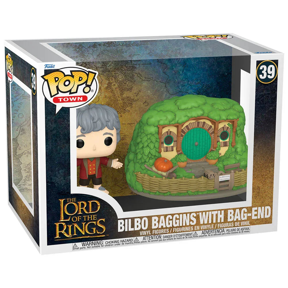 Funko Pop! The Lord of the Rings Bilbo Baggins - Figura da Collezione Vinyl Nerdscape