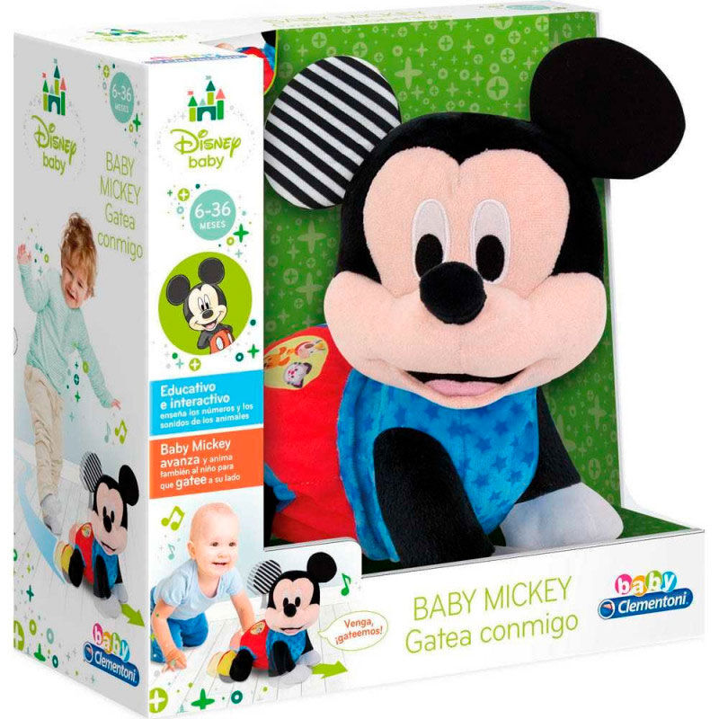 Spanish Disney Baby Mickey Crawling plush toy Nerdscape
