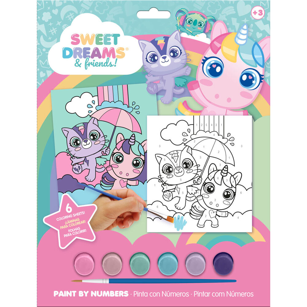Sweet Dreams Paint by Numbers Set - Nerdscape Nerdscape