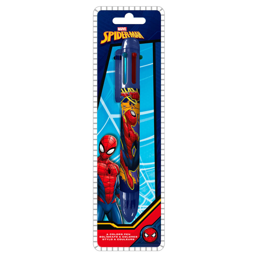 Marvel Spiderman 6 color pen Nerdscape
