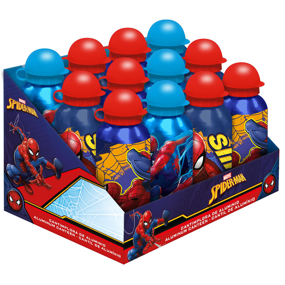 Marvel Spiderman Aluminum Canteen 500ml - Nerdscape Nerdscape