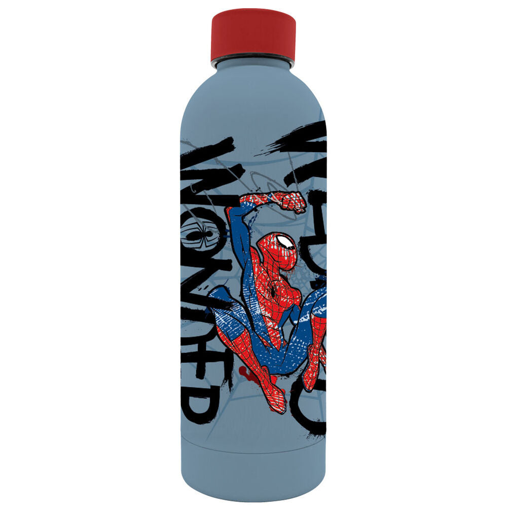 Marvel Spiderman aluminium bottle 500ml Nerdscape