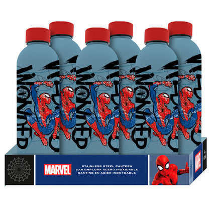 Marvel Spiderman aluminium bottle 500ml Nerdscape