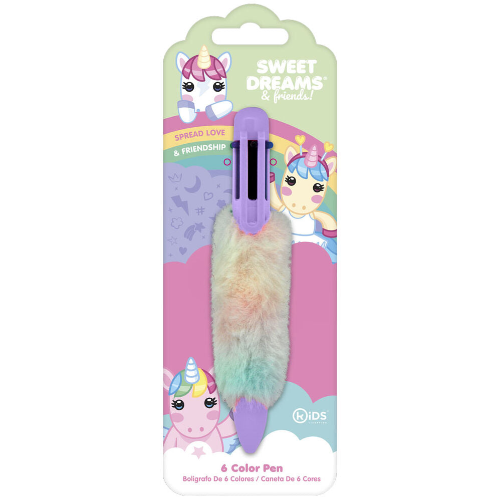 Sweet Dreams 6 colors fluffy pen assorted Nerdscape