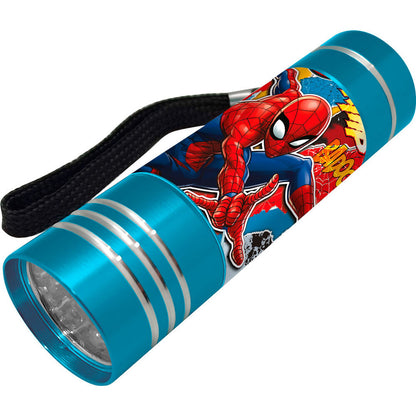 Marvel Spiderman aluminium LED assorted torch Nerdscape
