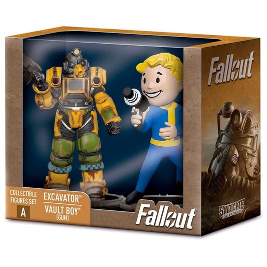 Funko Pop! Fallout Excavator & Vault Boy - Figura da Collezione 7cm - Nerdscape