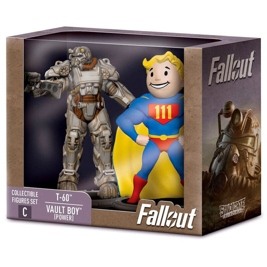 Funko Pop! Fallout T-60 e Vault Boy Figura da Collezione 7cm - Nerdscape