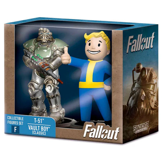 Funko Pop! Fallout T-51 e Vault Boy Classic - Figura da Collezione 7cm - Nerdscape