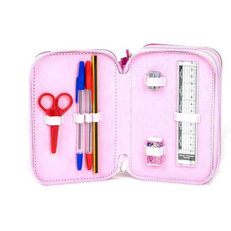 Disney Minnie triple pencil case Nerdscape
